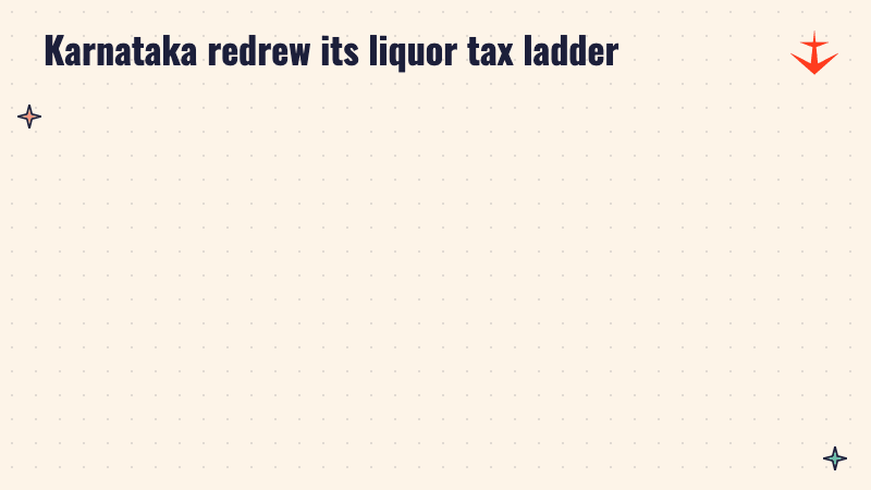 Before 11 May: 16 tax levels set by bottle price. Now: 8 levels set by alcohol content